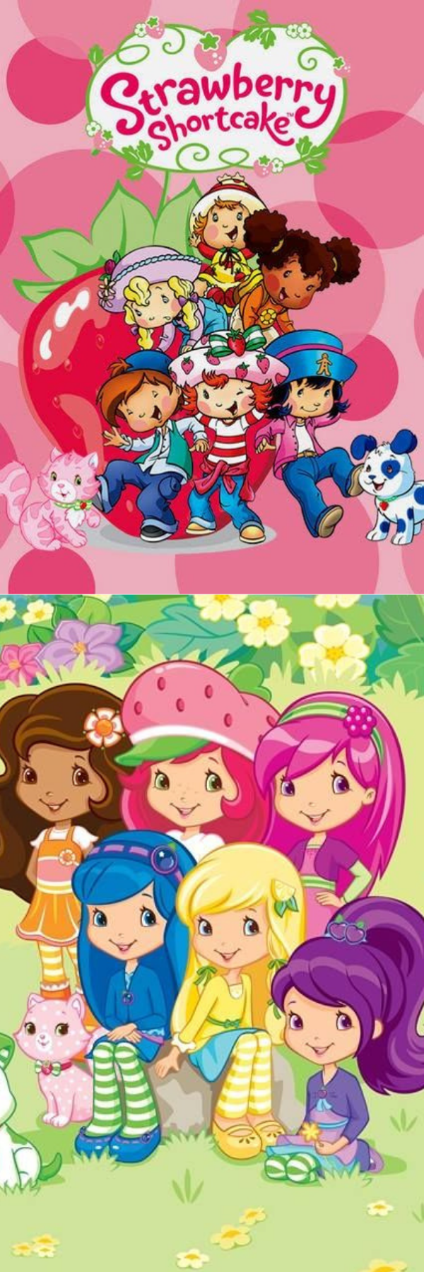 Strawberry Shortcake Group Bookmark – Friendship & Fun Together