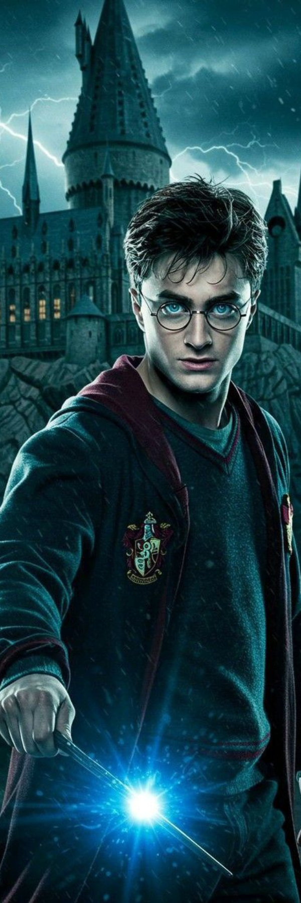Harry Potter Lumos Spell Bookmark – Wizard Magic Wand Design