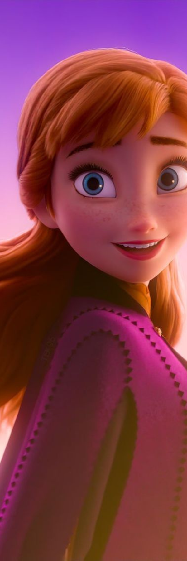 Anna Smiling Frozen Bookmark – Disney Princess Bookmark
