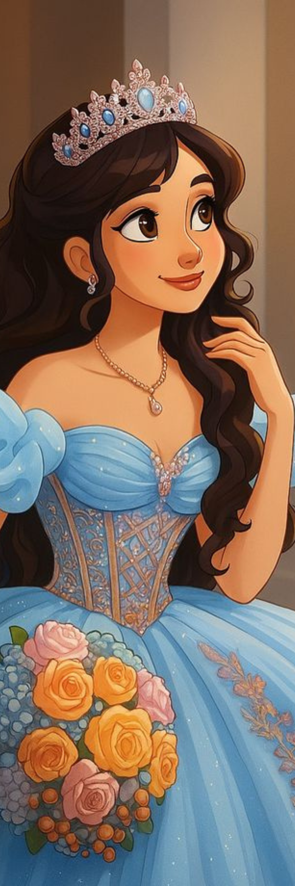 Princess Elena Royal Blue Dress Bookmark – Disney Princess Collector’s Bookmark