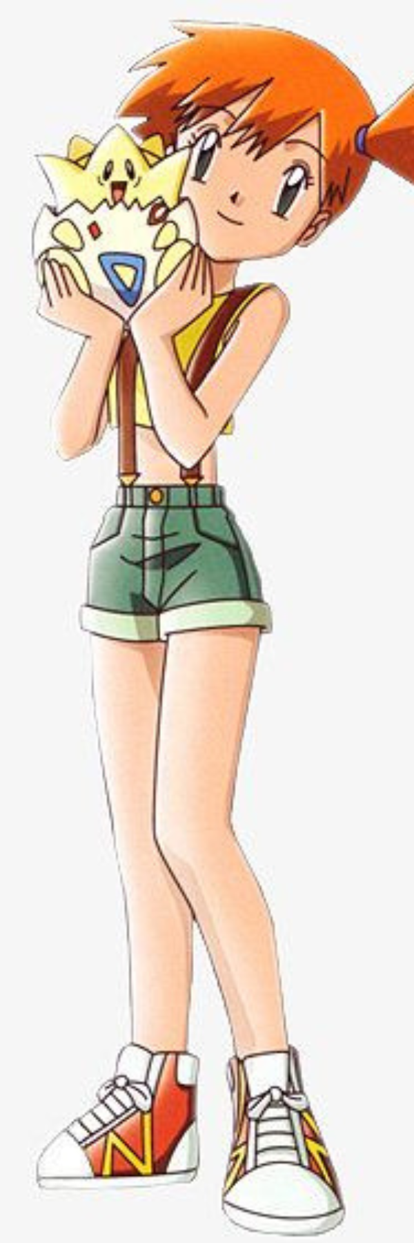 Misty with Togepi Pokémon Bookmark – Classic Cartoon Character Design
