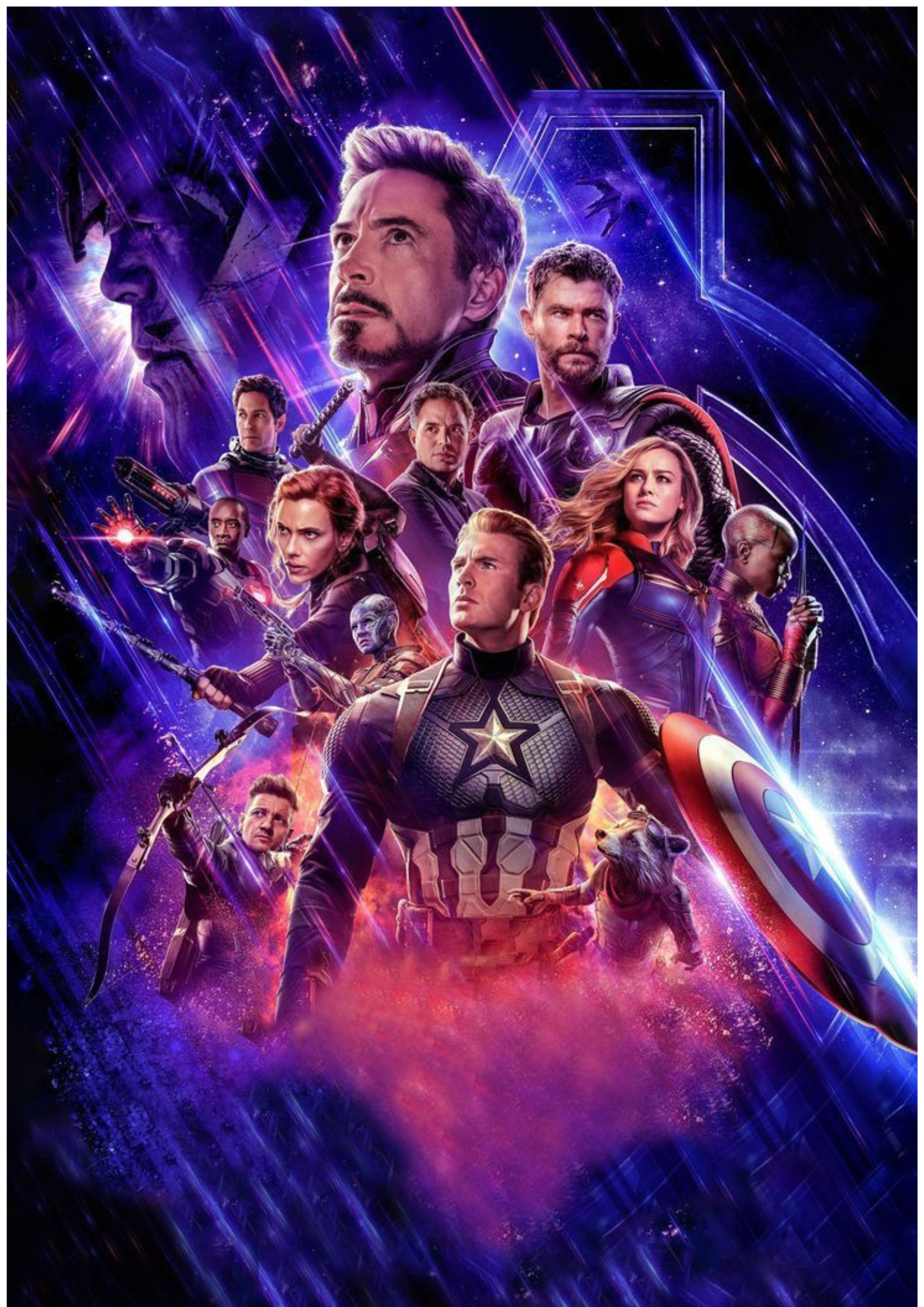 Avengers Endgame Poster – Marvel Superhero Wall Art for Fans