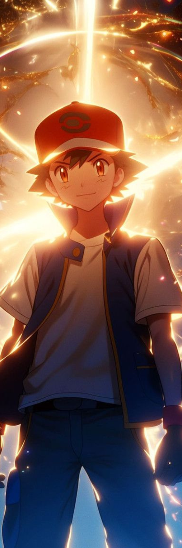 Ash Ketchum Pokémon Bookmark – Classic Trainer Adventure Design