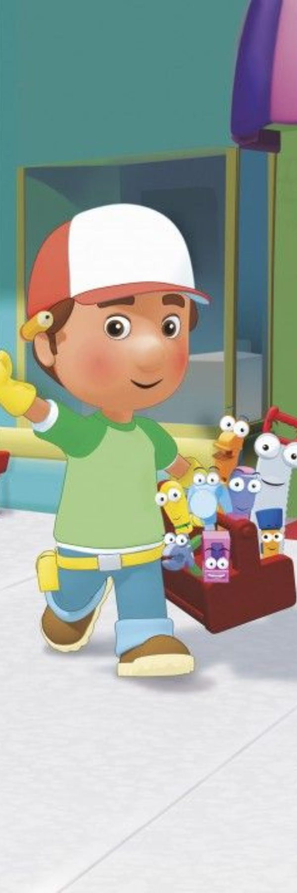 Handy Manny Bookmark – Fun Cartoon Builder with Tools