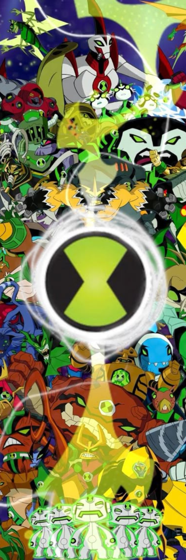 Ben 10 Alien Characters Bookmark – Omnitrix Superhero Cartoon Design