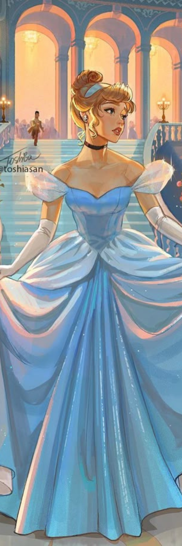 Cinderella Royal Ballroom Bookmark – Elegant Princess Bookmark