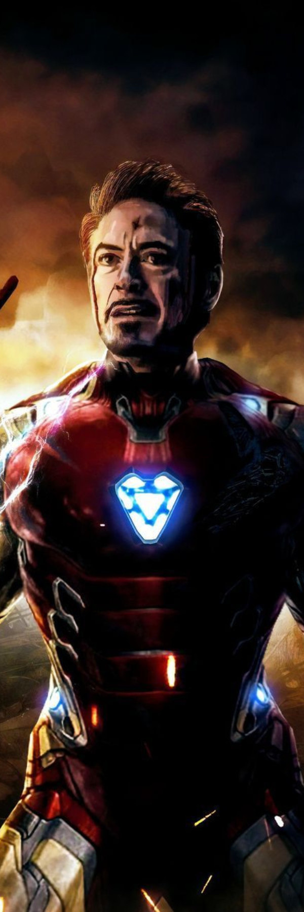 Iron Man Avengers Bookmark – Tony Stark Superhero Book Marker