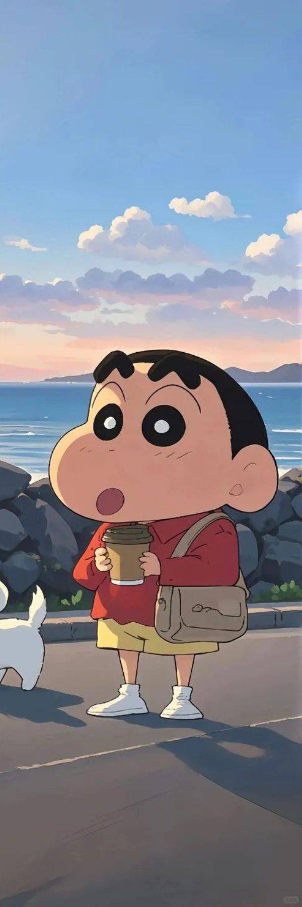Sunset Shinchan Bookmark – Aesthetic Vibes, Nostalgic Feels