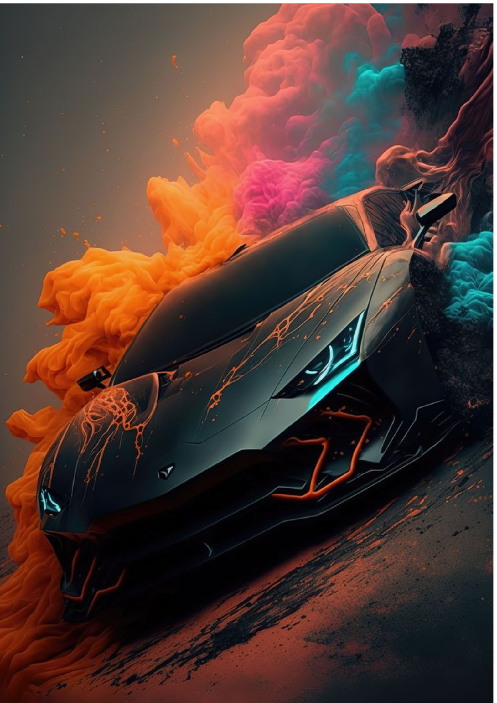 Lamborghini Poster – Supercar Wall Art for Car Lovers & Garage Decor