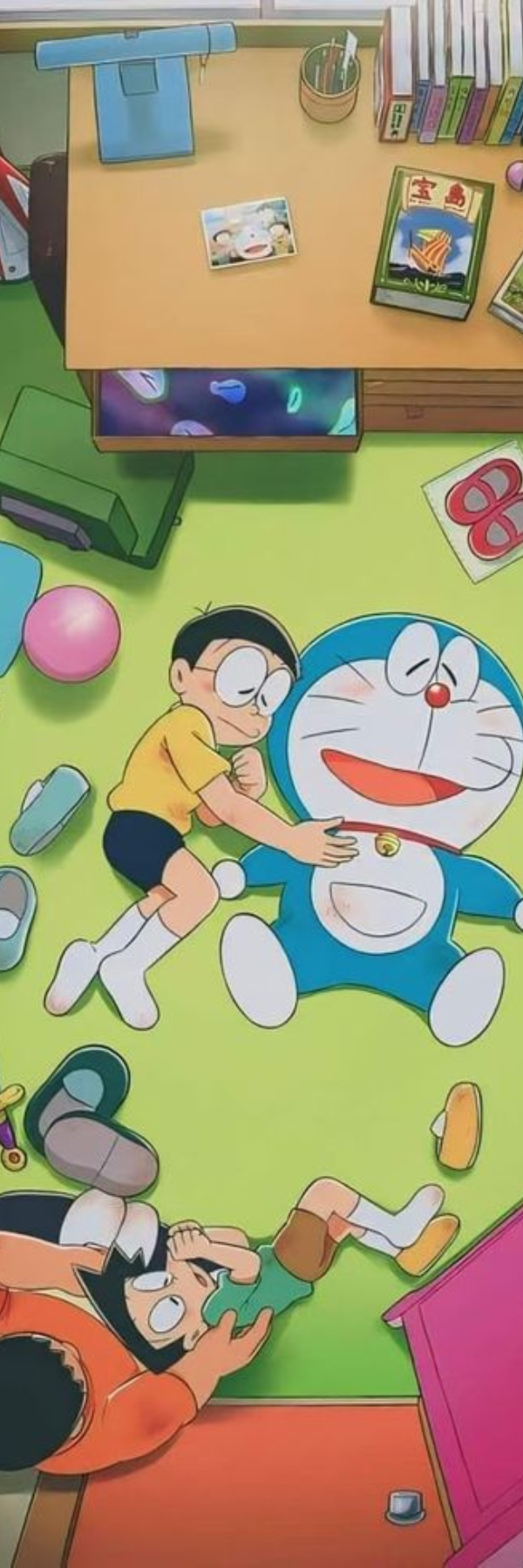 Doraemon Cartoon Bookmark Set – 5 Stylish & Travel-Friendly Book Accessories