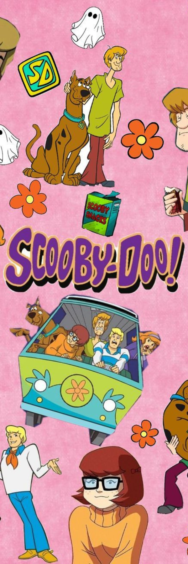 Scooby-Doo Pink Bookmark – Fun & Cute Cartoon-Inspired Design