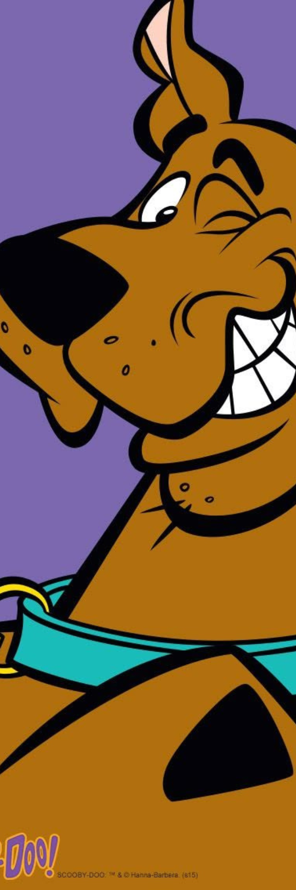 Scooby-Doo Face Bookmark – Iconic Dog Character Cartoon Design