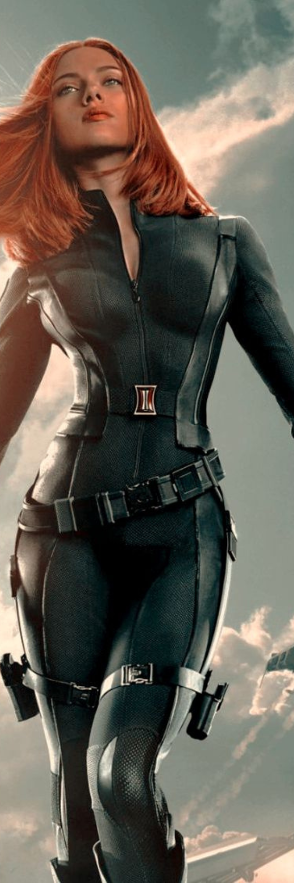 Black Widow Avengers Bookmark – Natasha Romanoff Marvel Hero Design