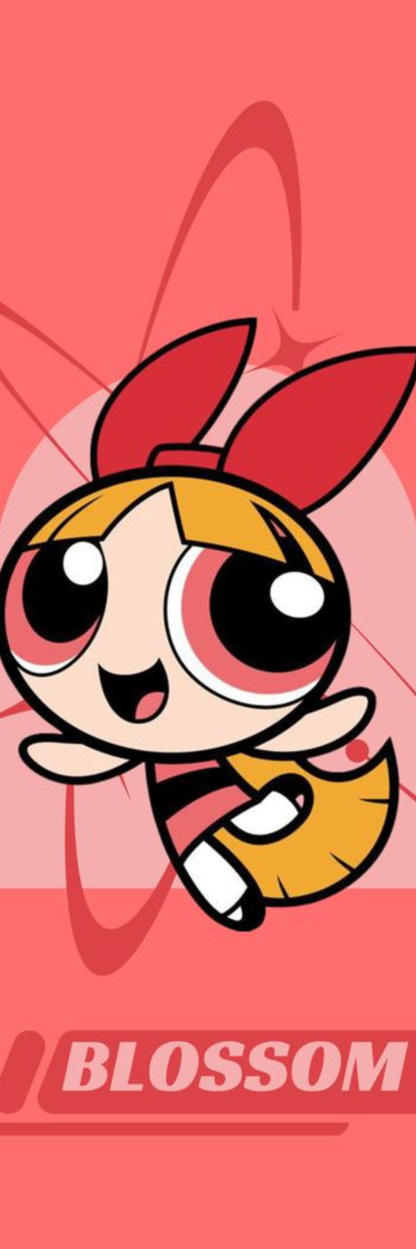 Blossom Powerpuff Girls Bookmark – Leader of the Team Design