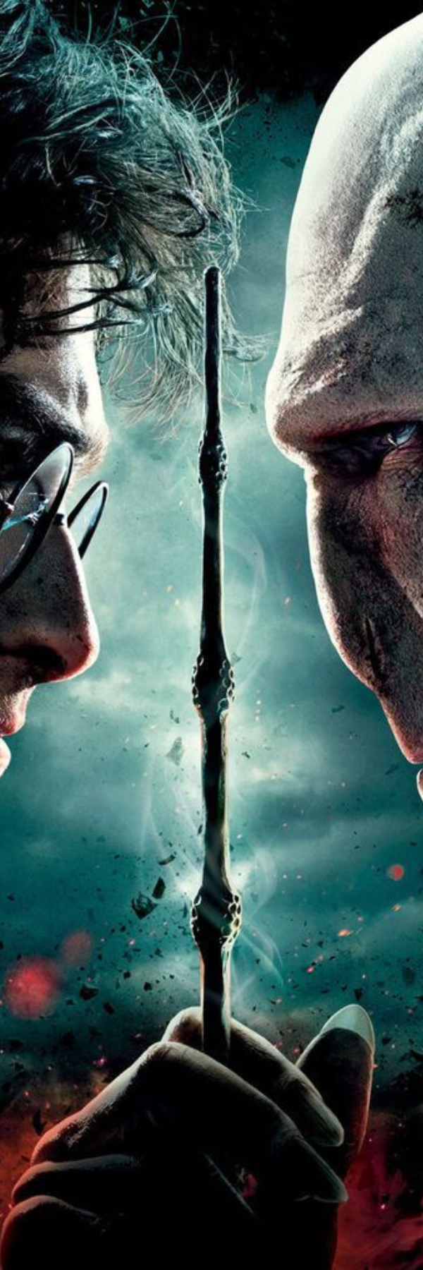 Harry Potter vs Voldemort Bookmark – Epic Wizard Duel Design
